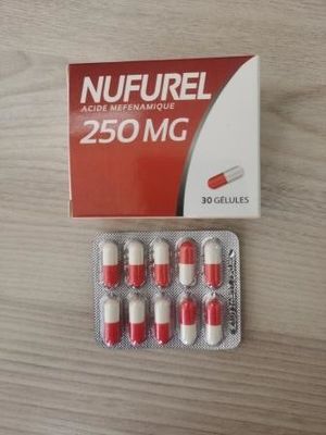 Las cápsulas de ácido mefenámico