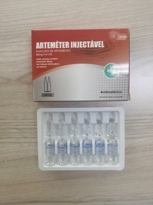 Artemether inyección 40MG / ML 80MG / ML Medicamento contra la malaria BP / USP