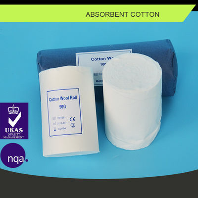 Fabricación de algodón absorbente 50G 100G 500G Productos textiles médicos Envases quirúrgicos