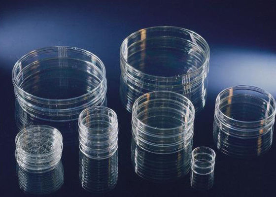 Consumibles de laboratorio de grado médico 35 mm / 60 mm Placas de cultivo de poliestireno