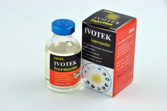 Invermectina para inyección 1% 20ML 50ML 100ML Medicamentos veterinarios Antiparaquistas