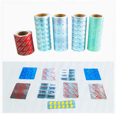 Envase de ampollas médicas de aluminio de forma fría para tableta, cápsula