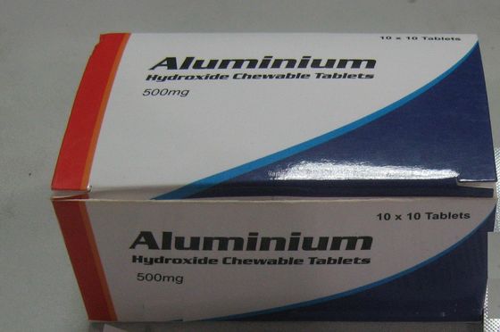 Hidróxido de aluminio 300 mg 500 mg