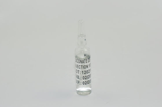 Medicamentos para inyección de gluconato de calcio suplementario 10% 10ML 5*10 Ampulas/ Caja