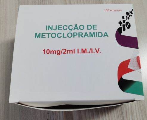 Metoclopramida para inyección 10 mg / 2 ml Antiméticos Medicamentos BP / USP