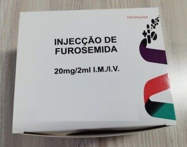 Furosemida para inyección 20MG / 2ML Diuréticos Medicamentos BP / USP