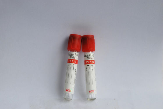 Productos médicos desechables tubo de recogida de sangre de vidrio y PET