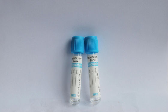 Productos médicos desechables tubo de recogida de sangre de vidrio y PET