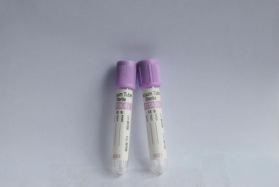 Productos médicos desechables tubo de recogida de sangre de vidrio y PET