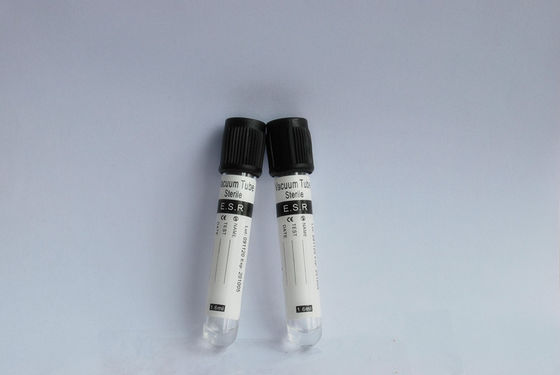 Productos médicos desechables tubo de recogida de sangre de vidrio y PET