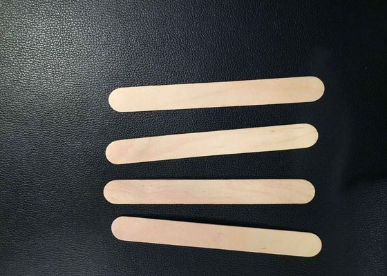 CE / ISO Depresor de lengua de madera Productos médicos desechables Estériles