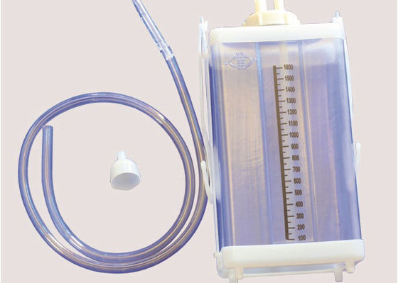 Equipo de tratamiento de examen plástico Productos médicos desechables Botella de drenaje torácico