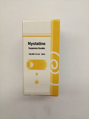 Siropo de Nystain 100000 UI / ml; 30 ml Antibióticos Suspensión oral