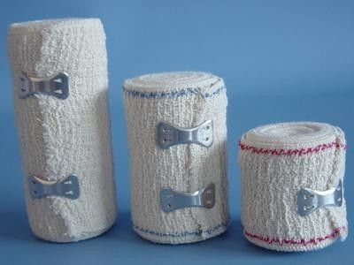 Bandaje elástico de algodón para cirugía Bandaje de bandaje médico de 5cm*4.5m