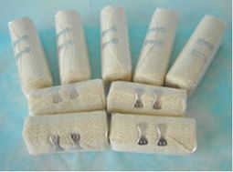Bandaje elástico de spandex 5cm*4,5m 7.5cm*4m Rollo de vendaje médico