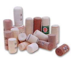 Bandaje elástico de spandex 5cm*4,5m 7.5cm*4m Rollo de vendaje médico
