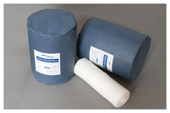 1 capa, 2 capa, 4 capa de absorvente médico gazo vendaje rollo vendaje quirúrgico