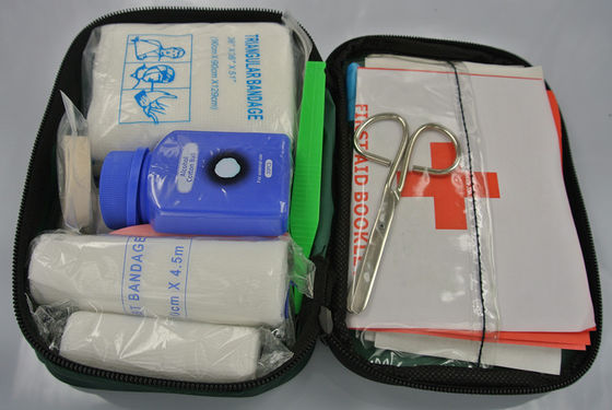 Kit de primeros auxilios de emergencia al aire libre CE &amp; FDA OEM Productos textiles médicos