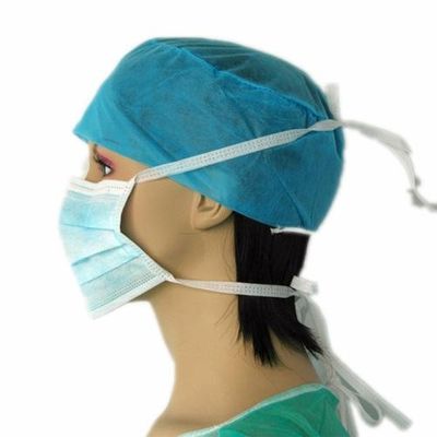 Máscara quirúrgica desechable sin tejido con la máscara de carbono activo de la cuerda de la oreja