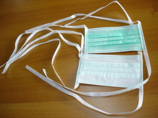 Máscara quirúrgica desechable sin tejido con la máscara de carbono activo de la cuerda de la oreja