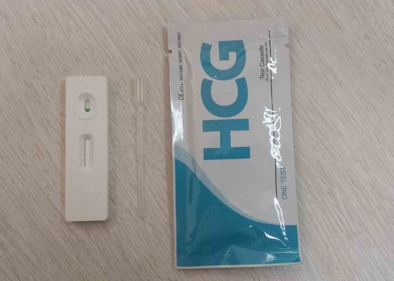 10 - 20 minutos Kit de prueba rápida de HCG tira / media corriente para la detección temprana del embarazo