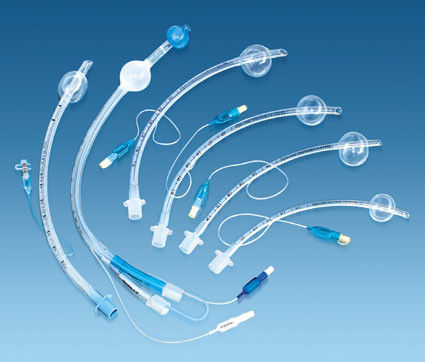 Tubos endotraqueales reforzados de PVC desechables mecánicos con o sin manguito