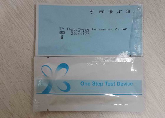 Kit de pruebas rápidas de IgG y IgM TP de alta precisión, dispositivo de prueba rápida de sífilis