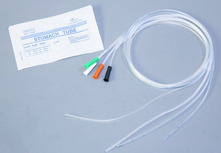 Tubo de estómago de PVC desechable con el CE ISO aprobado Fr6-Fr22 Suministros de tubos médicos de 120 cm
