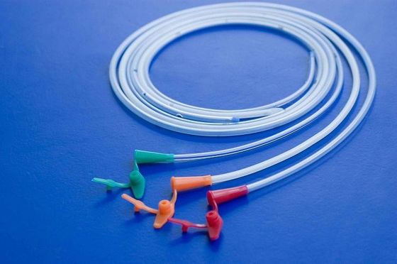 Tubo de estómago de PVC desechable con el CE ISO aprobado Fr6-Fr22 Suministros de tubos médicos de 120 cm