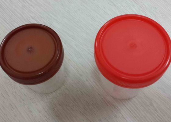Consumibles de laboratorio hospitalarios Taza / recipiente para recolección de orina estéril 100 ml