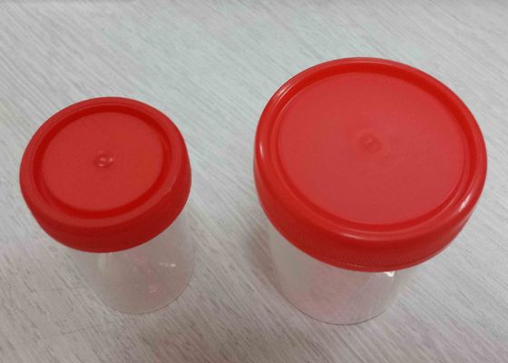 Consumibles de laboratorio hospitalarios Taza / recipiente para recolección de orina estéril 100 ml