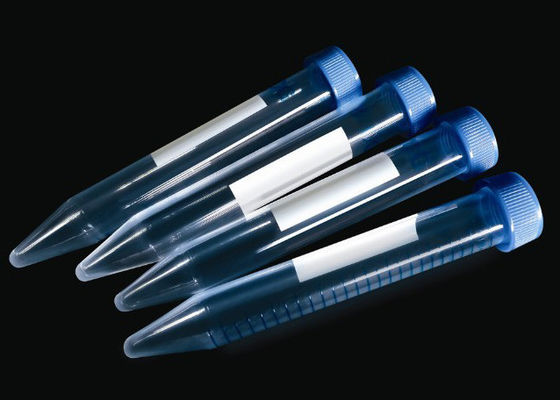 Consumibles de laboratorio de origen original Tubos de centrifugadora con tapa de tornillo transparente 15ML 50ML