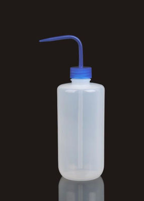 Consumables de laboratorio de botellas de plástico de lavado con capacidad diferente