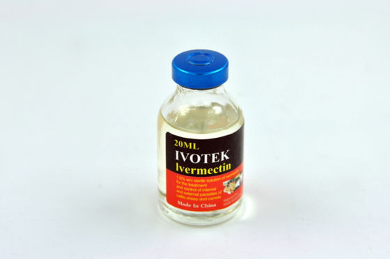 Invermectina para inyección 1% 20ML 50ML 100ML Medicamentos veterinarios Antiparaquistas