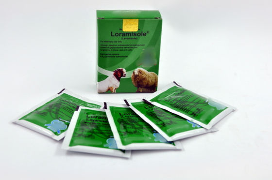 Clorhidrato de levamisole Bolus 300MG Medicamentos para animales veterinarios CP estándar