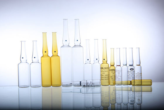 Material de embalaje médico Ampola de vidrio 1ML 2ML 5ML 10ML 20ML Formulario B Formulario C