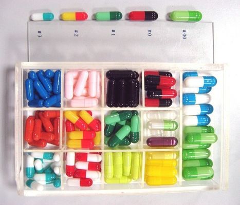 00# 0# 1# 2# 3# 4# Material de embalaje médico cápsula de helado vacía cápsula vacía