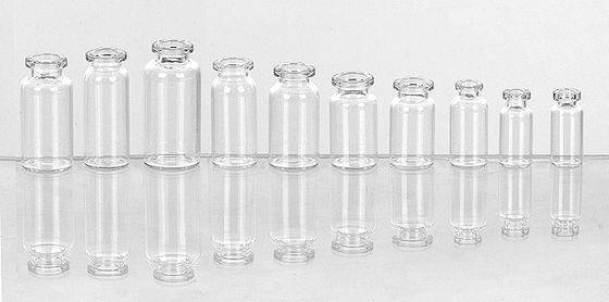 Contenido del envase farmacéutico Vial de vidrio tubular 2 ml 3 ml 7 ml 10 ml 15 ml