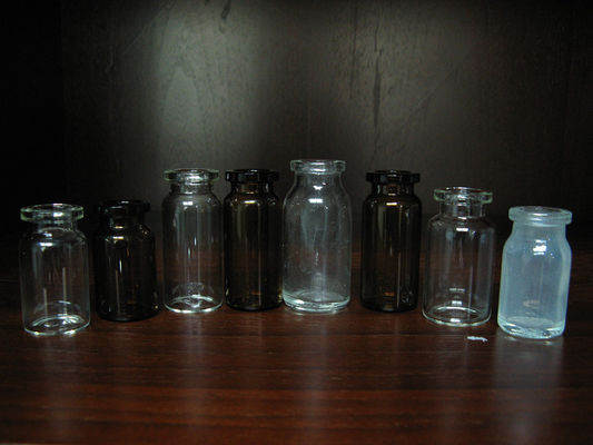 Material de embalaje farmacéutico, vial de vidrio de forma redonda de 5 ml - 250 ml para antibióticos