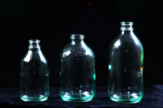 Material de embalaje farmacéutico, vial de vidrio de forma redonda de 5 ml - 250 ml para antibióticos
